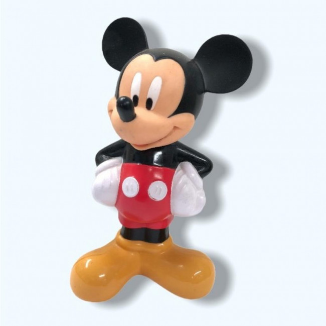 BONECO MICKEY BORRACHA BOTINHA AMARELA DISNEY M