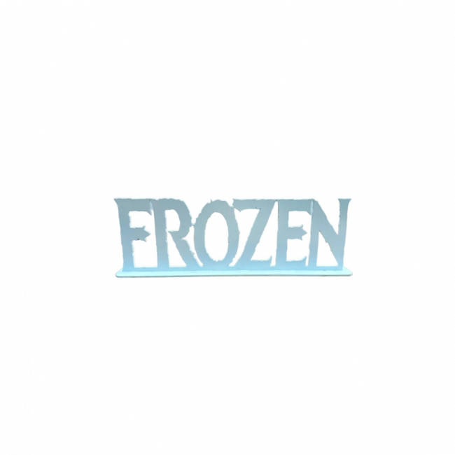 FRASE DE MESA FROZEN - PR