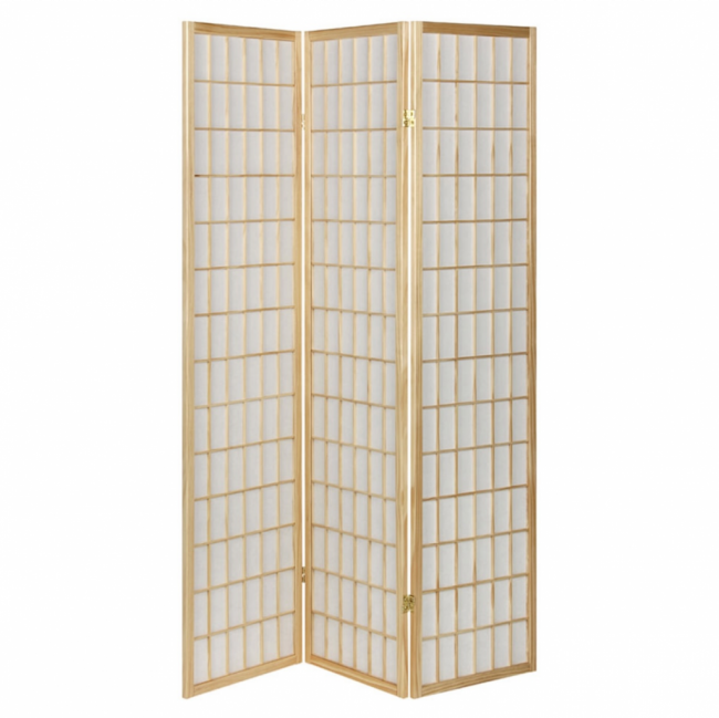 PAINEL BIOMBO EM MADEIRA ESTILO JAPONES (1,80A X 1,20L)