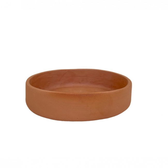 BOWL OVAL EM CERÂMICA BARRO P $