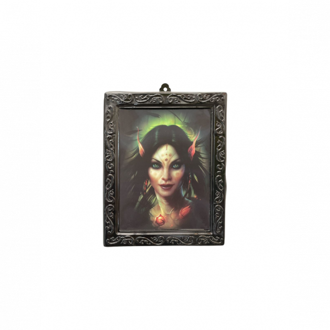 QUADRO MULHER HALLOWEEN M