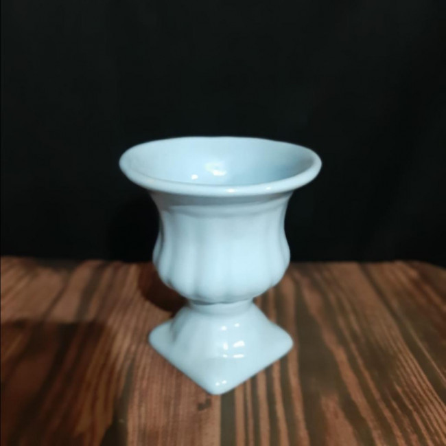 Vaso grego pequeno 12cm (Azul bebê)