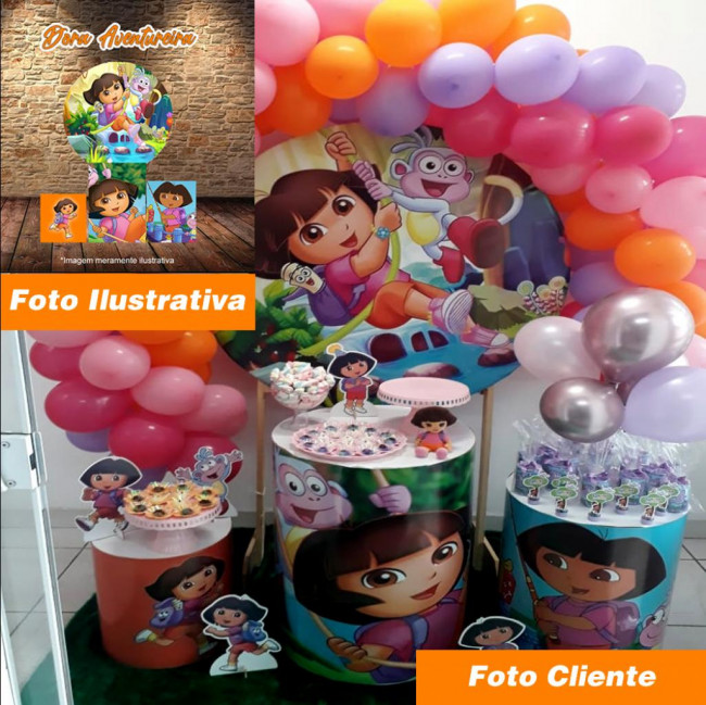 Decoração Circo Rosa (Foto Ilustrativa)