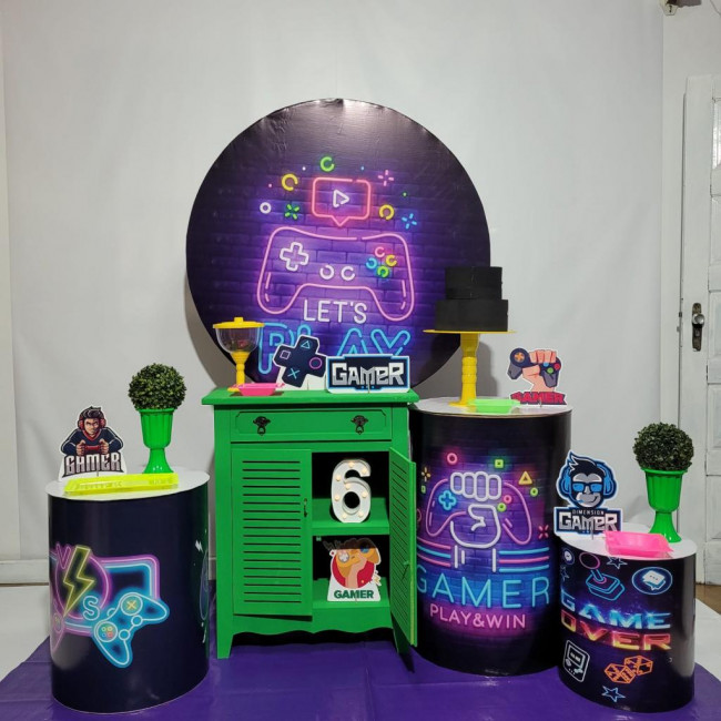 Decoração Games (modelo 3)