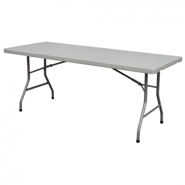 Mesa retangular dobrável (70x180 cm)