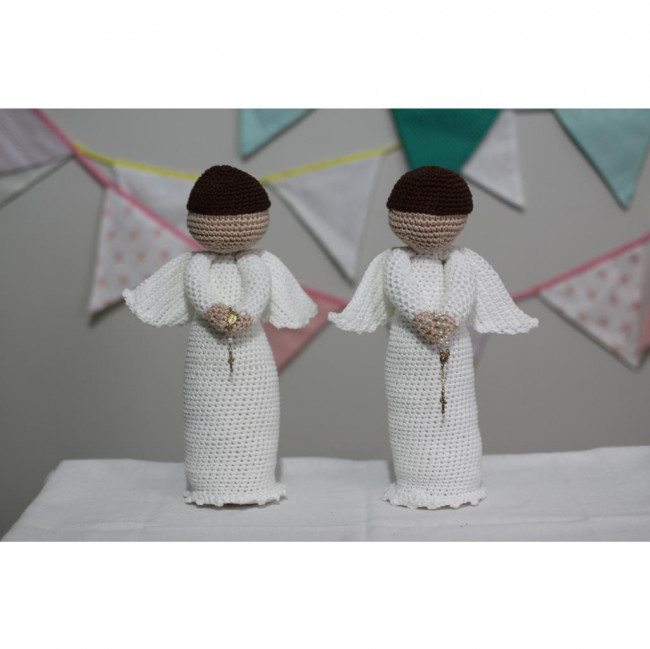 AMIGURUMI ANJO GRANDE 30cm