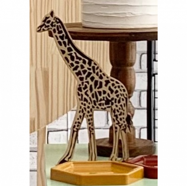 Girafa MDF 19cm de altura