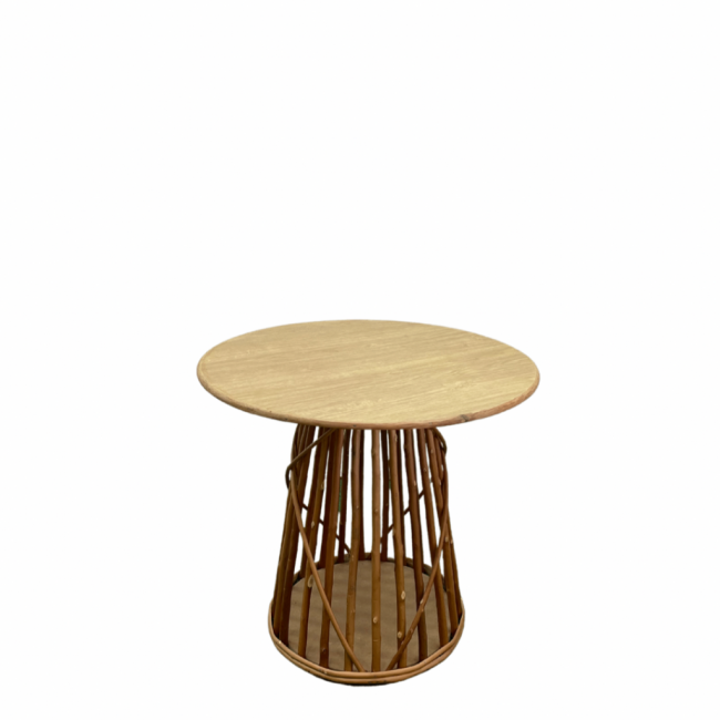 Mesa redonda rattan / vime M (62,5D x 66A)