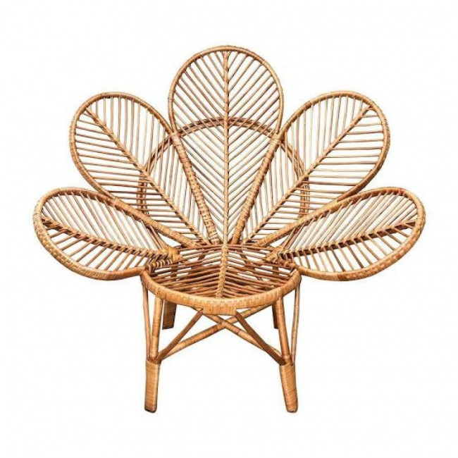 Cadeira Flor Poltrona Infantil P rattan / vime