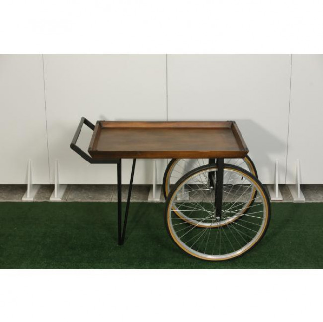 Mesa de roda carrinho 1 X 65 X 73 cm Altura Mesa bicicleta