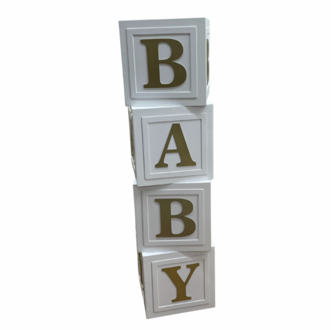 Cubo Baby mdf 30x 30