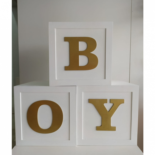 Cubo Boy mdf 29 x 29