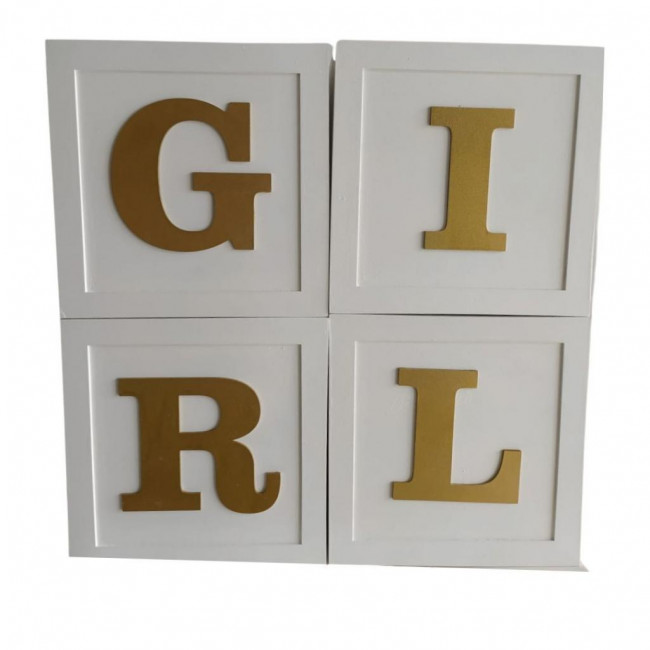 Cubo Girl mdf 29 x 29