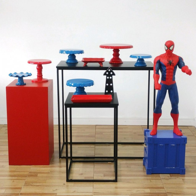 Materiais para Decoração de Festa Homem Aranha