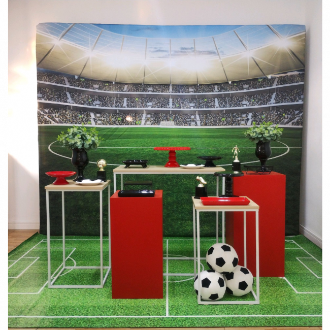 Materiais para Decoração de Festa Futebol/Atletico