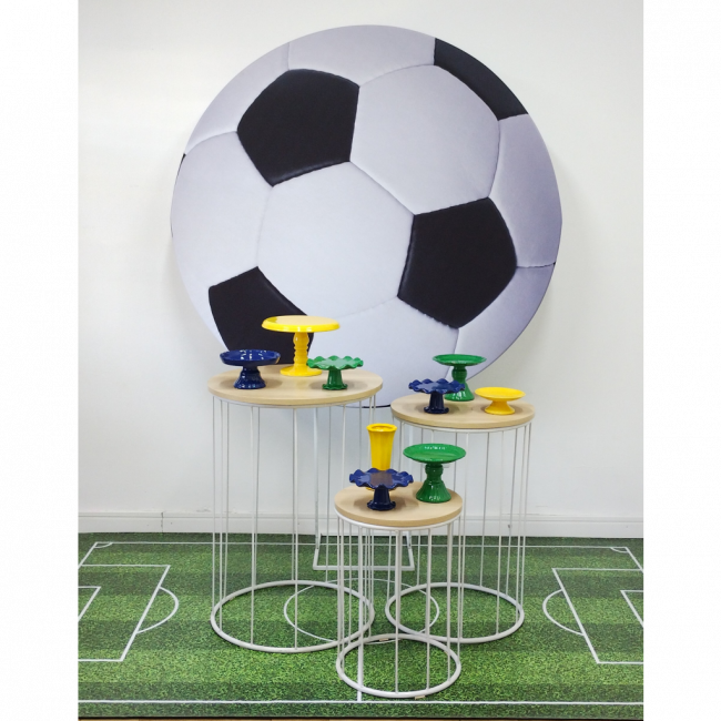 Materiais para Decoração de Festa Futebol/Copa/Brasil