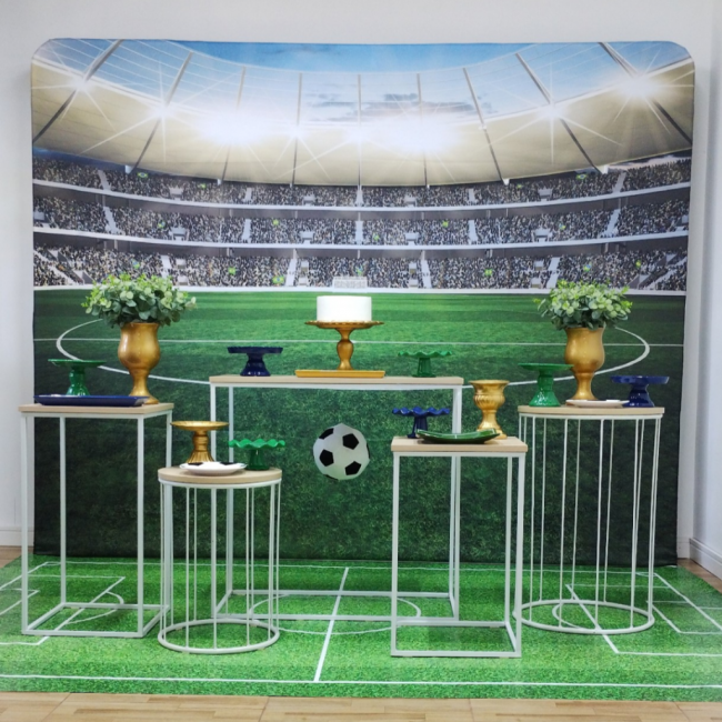 Materiais para Decoração de Festa Futebol/Copa/Brasil