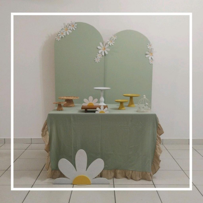 Materiais para Decoração de Festa Margarida