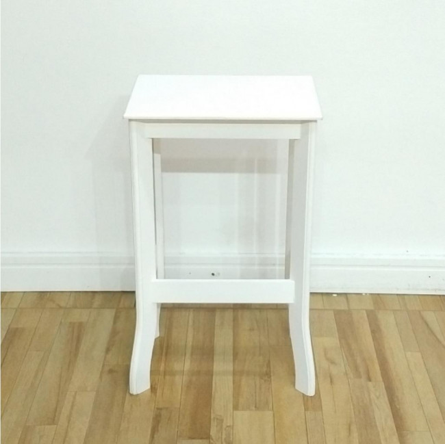 Mesinha auxiliar MDF Branco M (modelo mini)