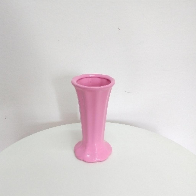 Vaso Flor Rosa Chiclete P