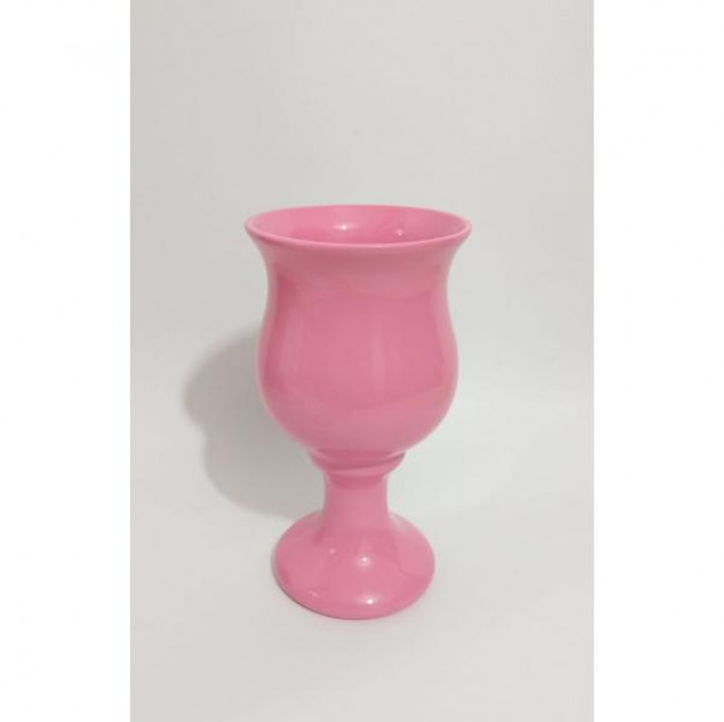 Vaso Taça Rosa Chiclete