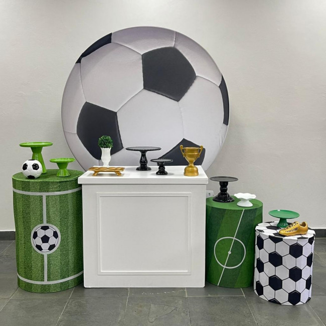 Futebol com mesa branca