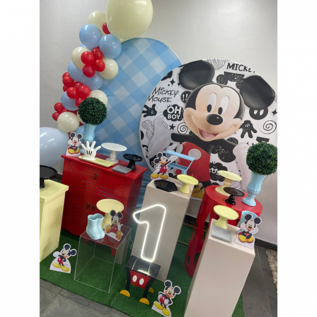 Mickey com Balões