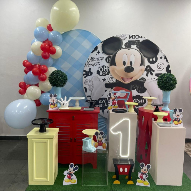 Mickey com Balões