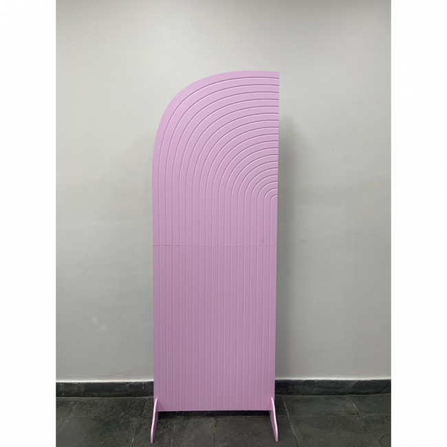 Painel Geométrico Rosa bebê