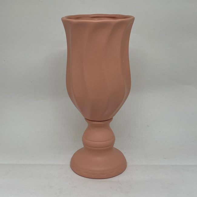 Vaso Onda M ( rosa Cha)