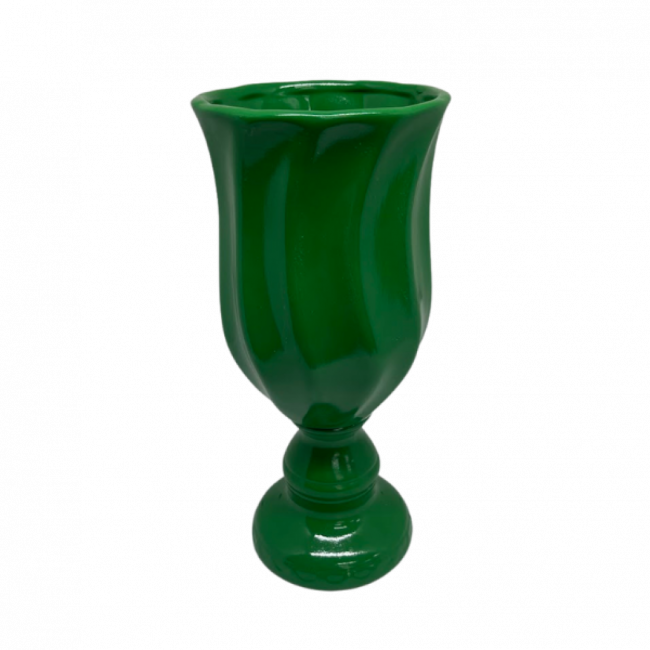 Vaso Onda M (Verde Bandeira)