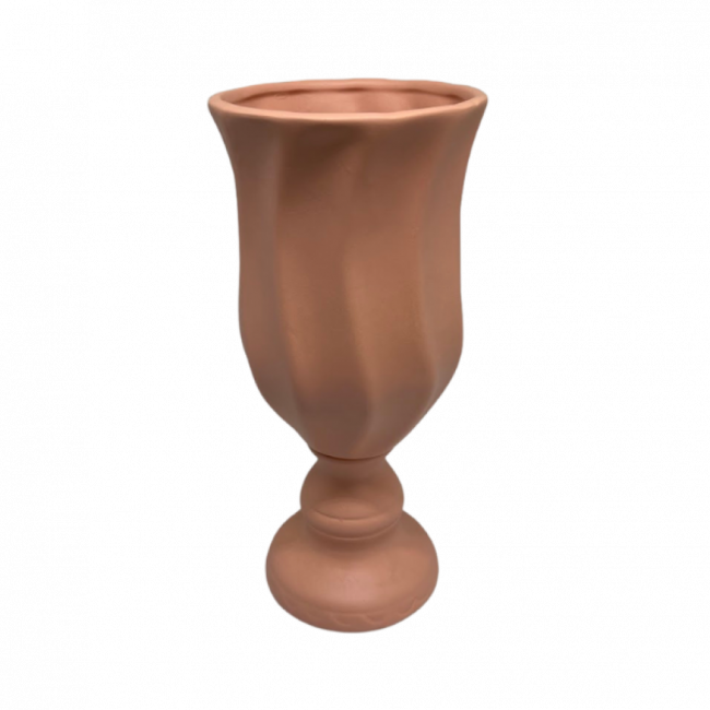 Vaso Onda M (Rosa Chá)