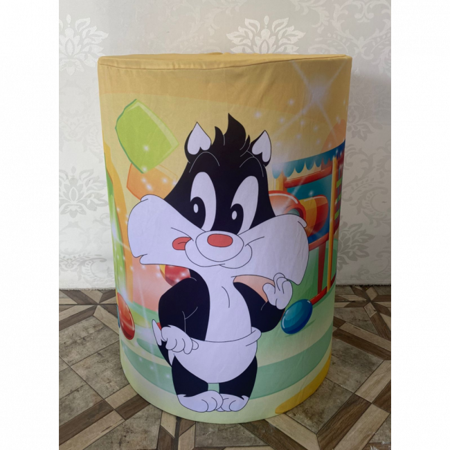 CAPA CILINDRO BABY LOONEY TUNES MDF 2 M