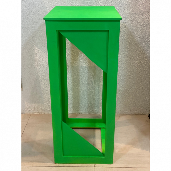 Neon - Cubo Geométrico P Verde