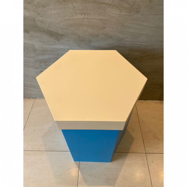 Cubo Sextavado P Azul