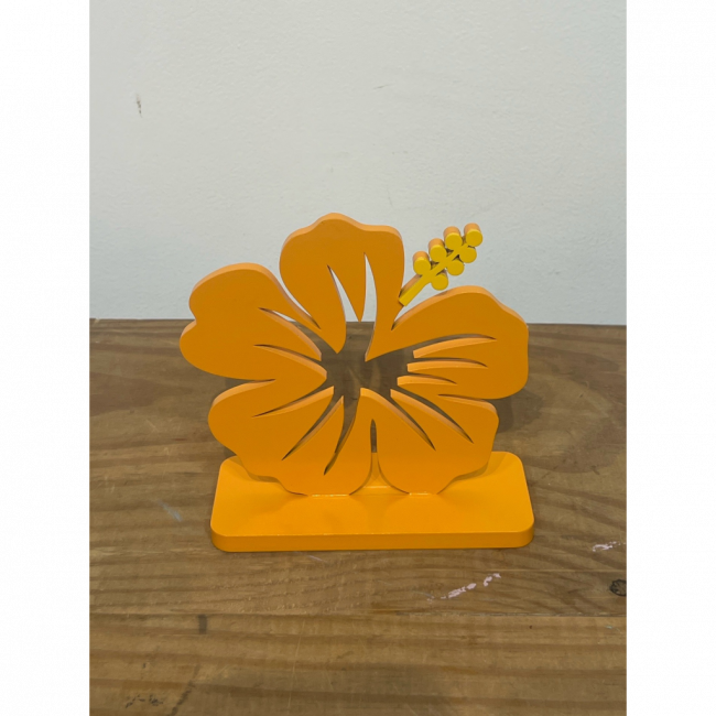 Display Flor laranja