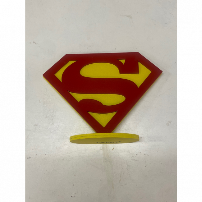 Placa Super Man