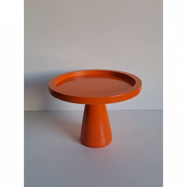 Boleira Cone Laranja P MDF