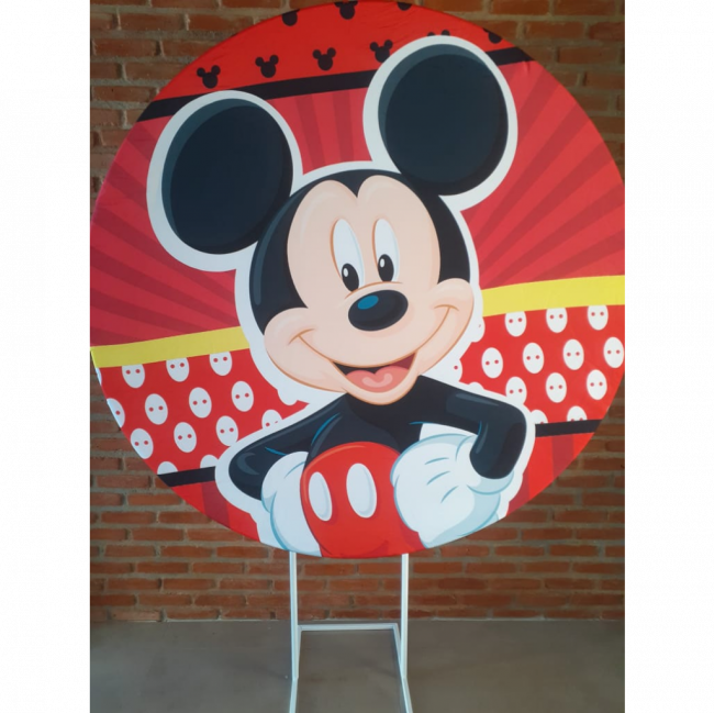 CAPA  PARA  PAINEL REDONDO  MICKEY