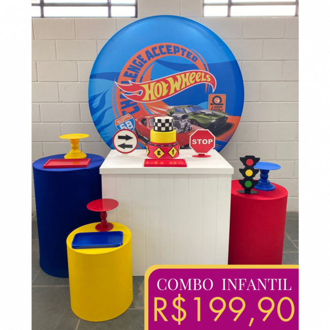 COMBO INFANTIL HOTWEELS