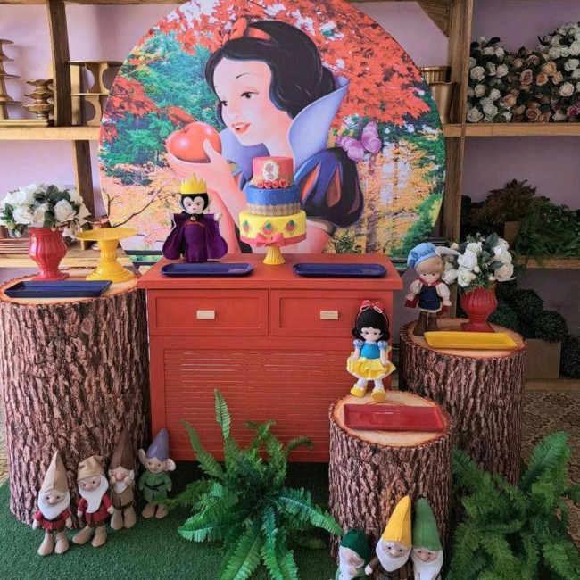 Decoração Branca de Neve