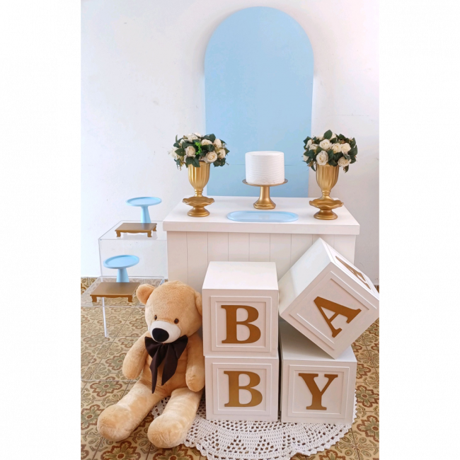 Decoração cha de bebe menino