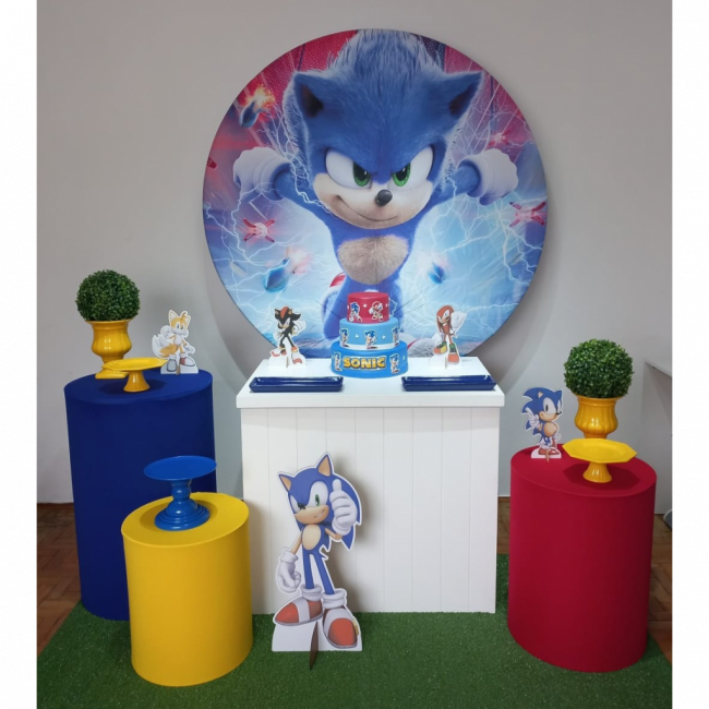 Decoração completa Sonic