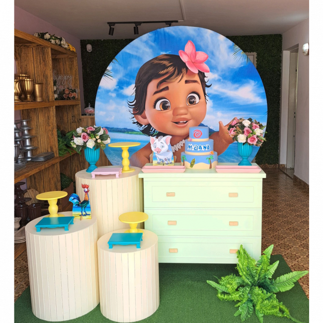 Decoração Moana Baby