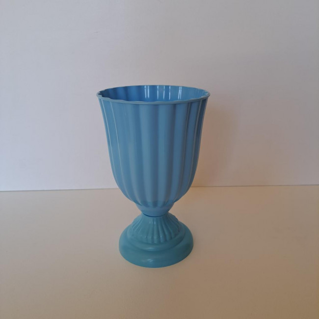 VASO GREGO AZUL BEBE POLIETILENO