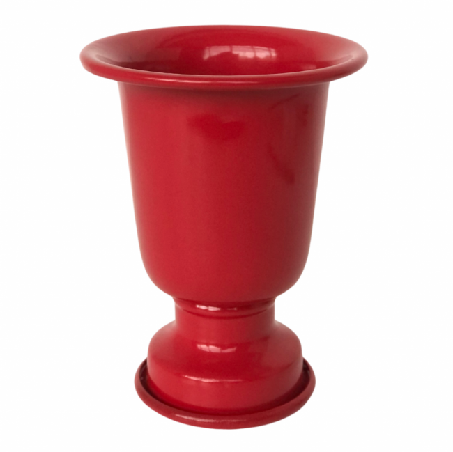 Vaso Alumínio - P - Vermelho