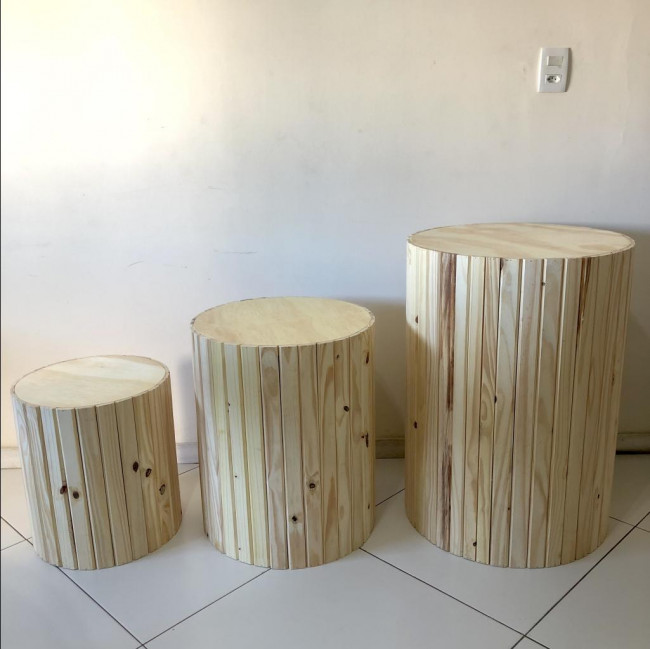 Trio Ripado Pinus