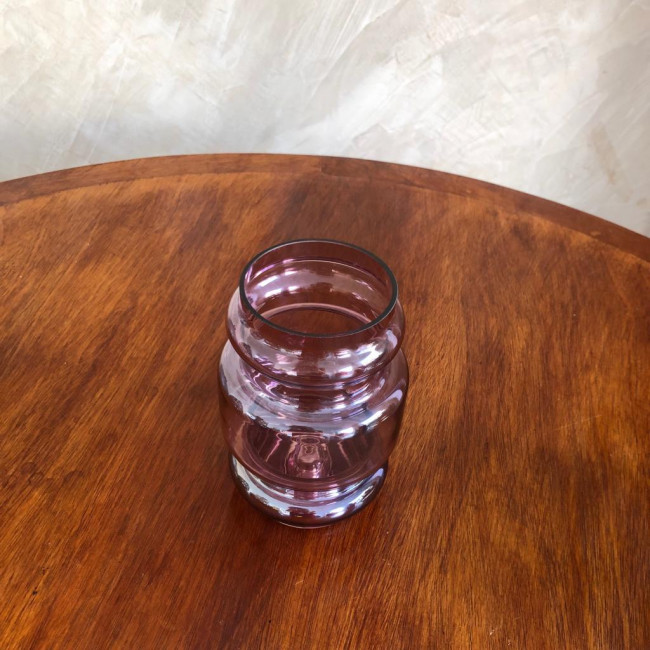 Vaso Decorativo Vidro Rosa