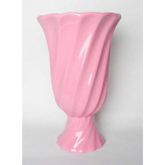 VASO TORCIDO ROSA MD