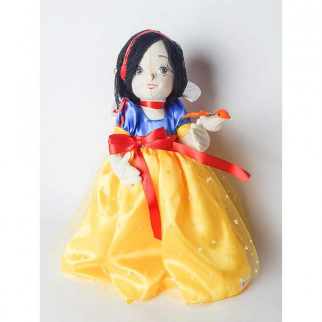 BONECA BRANCA DE NEVE FELTRO